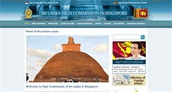 Desktop Screenshot of lanka.com.sg
